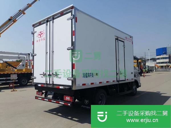 山東出售二手福田奧鈴4米2冷藏車