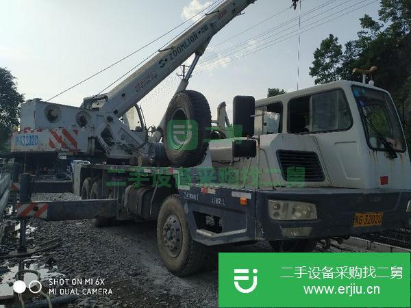 陜西出售二手中聯20汽車吊