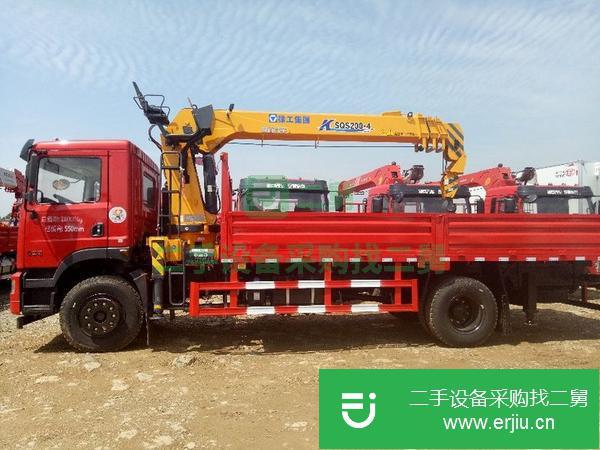 江西出售二手東風T5單橋8噸隨車吊