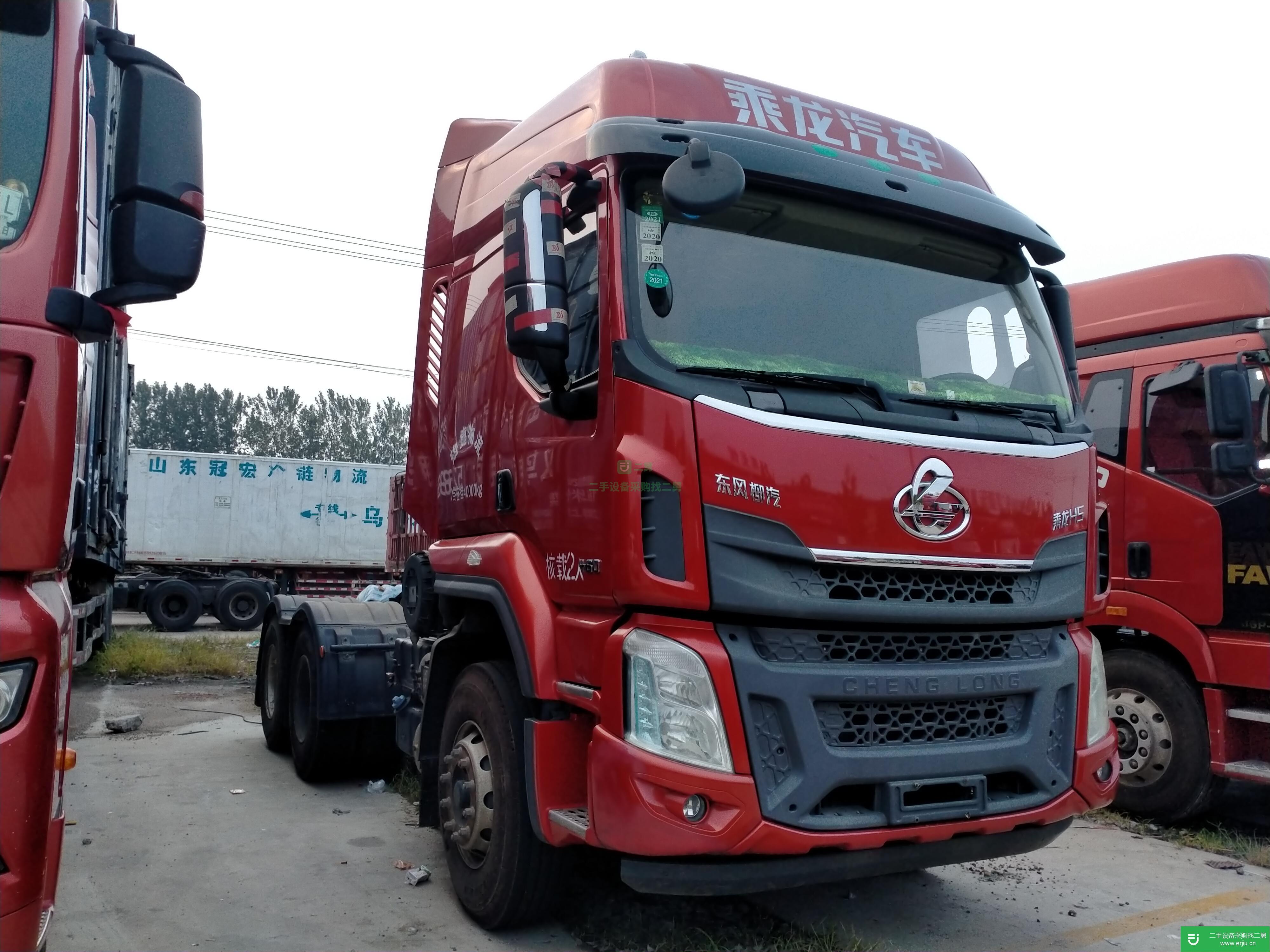 山東出售二手東風柳汽460馬力牽引車