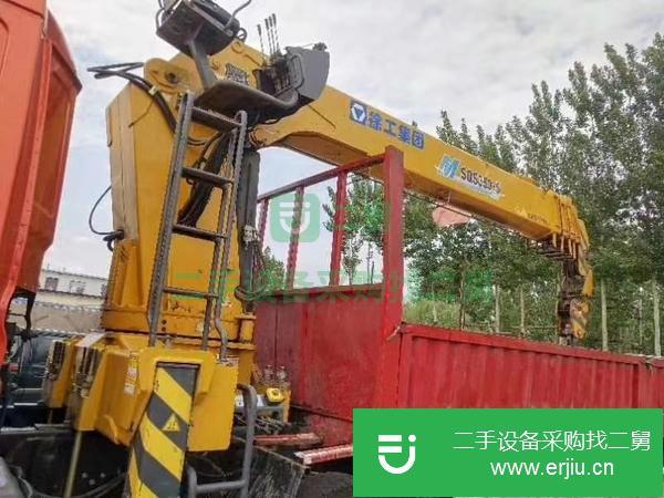 湖出售二手徐工14噸五節臂隨車吊