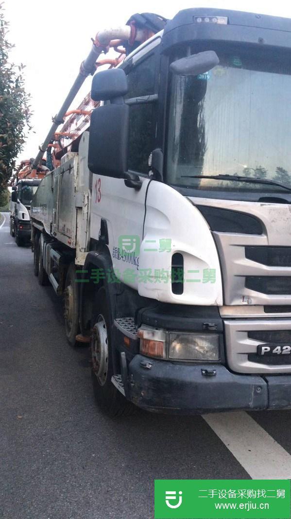 山東出售二手中聯重科52米泵車