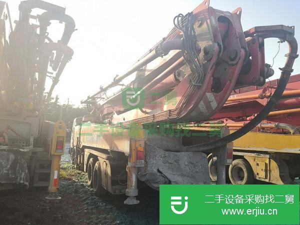 江蘇出售二手徐工56米泵車