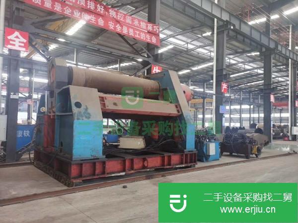 江蘇出售二手80x3100液壓四輥卷板機