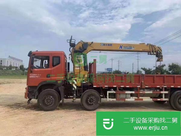 湖北出售二手東風12噸隨車吊