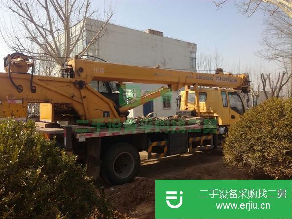 天津出售二手柳工4節(jié)臂8噸吊車