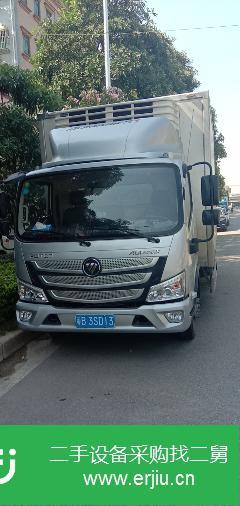 廣東出售二手福田歐曼冷藏車
