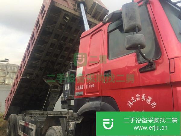 遼寧出售二手豪沃前四后八自卸車