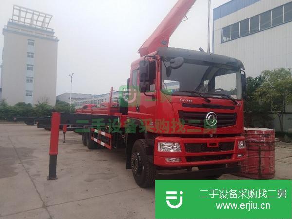 內蒙古出售二手東風華神T5后八輪12噸隨車吊