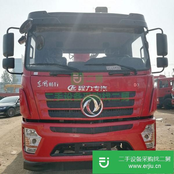 河北出售二手東風(fēng)后八輪12噸隨車吊