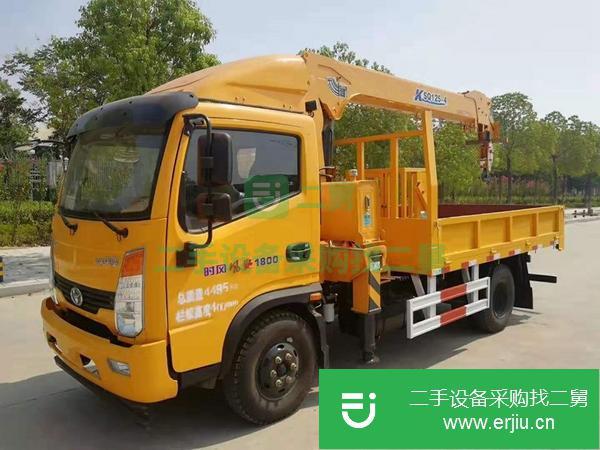 貴州出售二手徐工14噸隨車吊