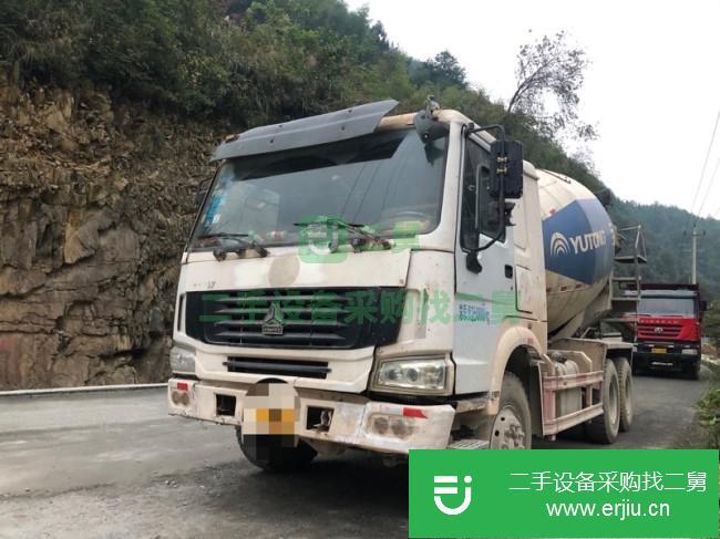 湖南出售二手中國重汽攪拌車