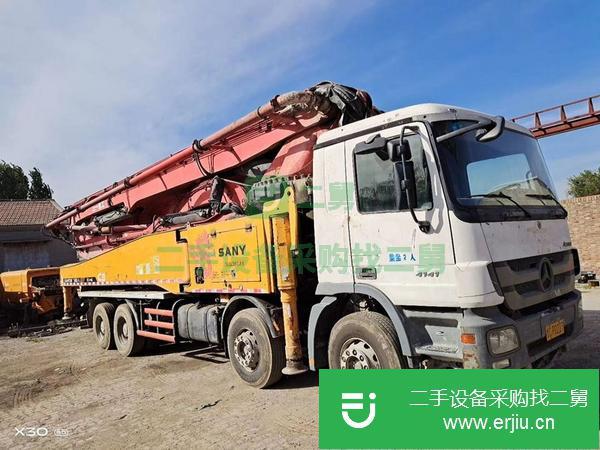 山東出售二手三一56米泵車