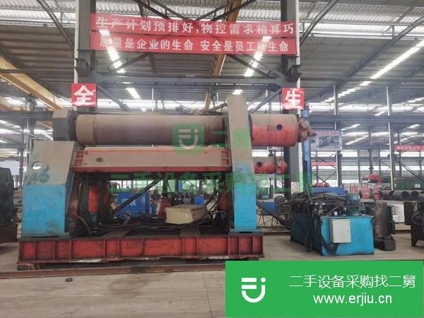 江蘇出售二手80x3100液壓四輥卷板機