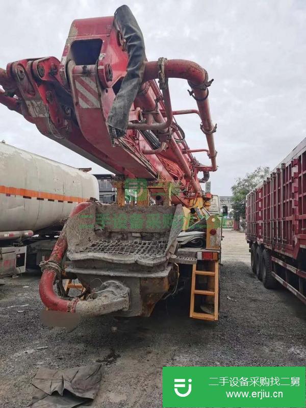 陜西出售二手中聯37米泵車