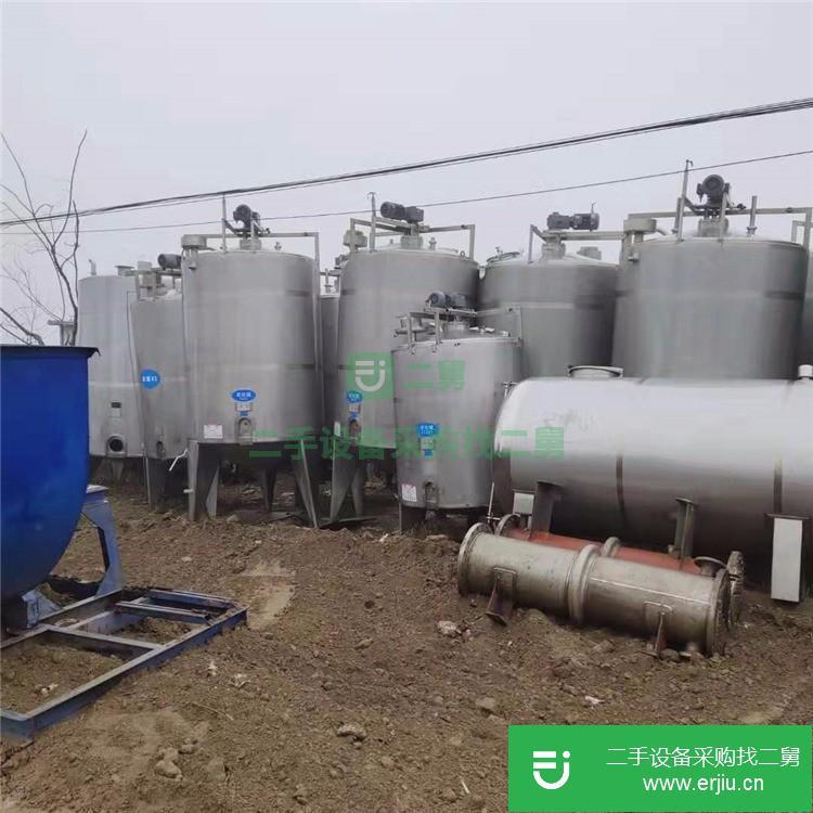 山東出售二手不銹鋼儲罐