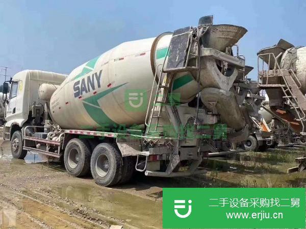 四川出售二手三一C8大十二方攪拌車