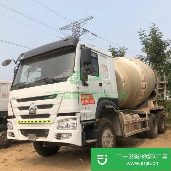 江蘇出售二手豪沃12方攪拌車