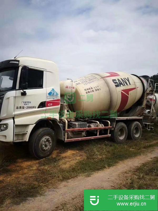 黑龍江出售二手國四三一12方攪拌車