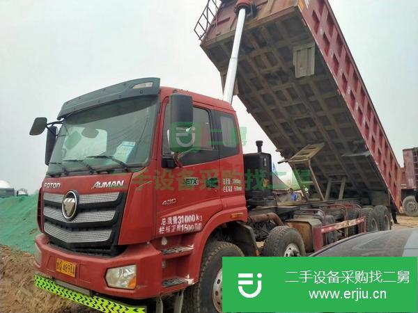 浙江出售二手歐曼前四后八自卸車