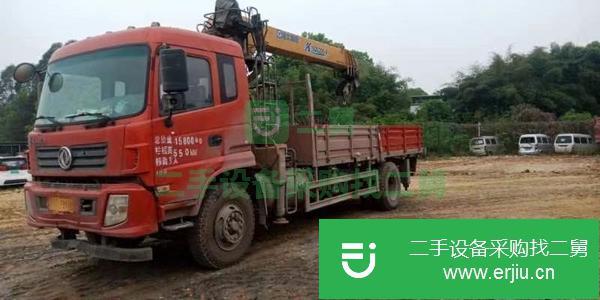湖北出售二手徐工8噸隨車吊