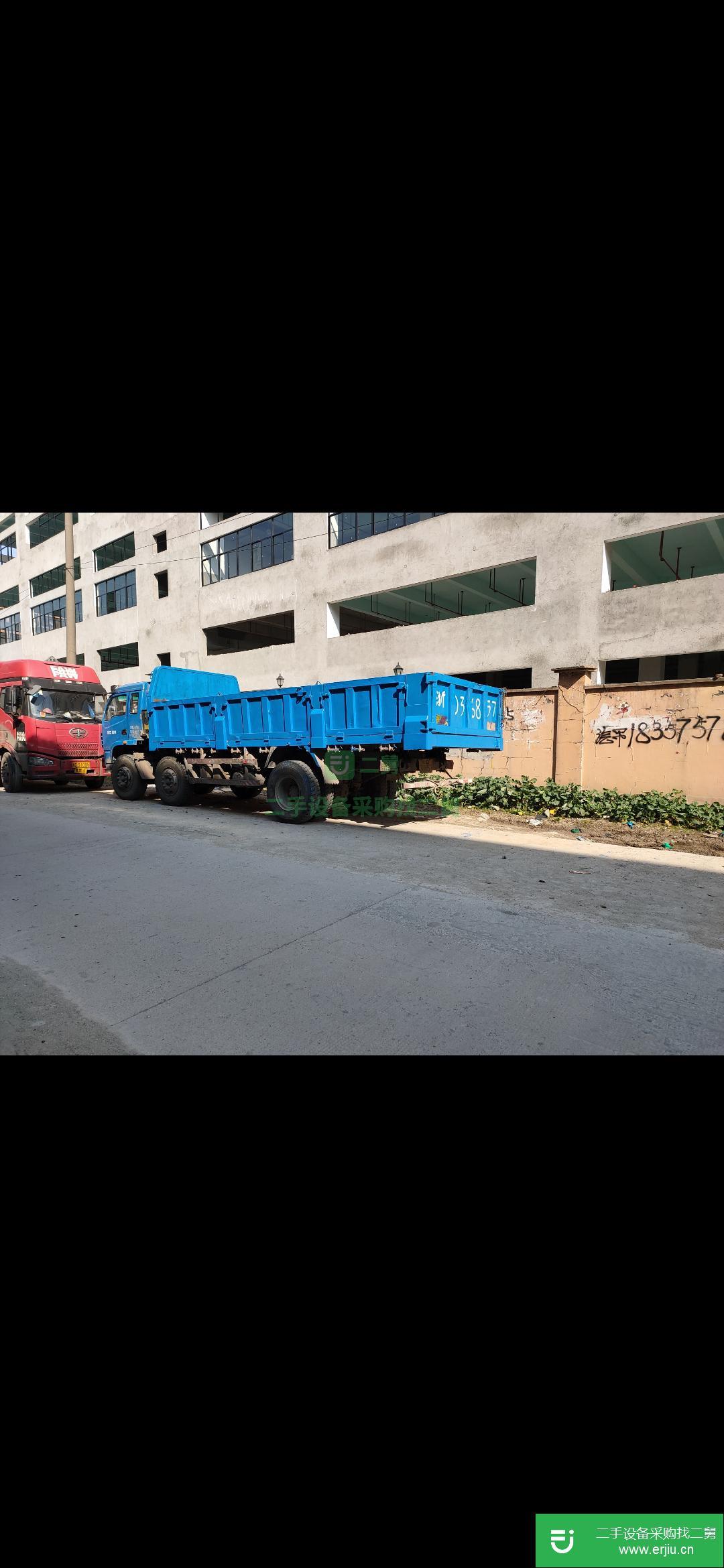 浙江出售二手上汽躍進160馬力自卸車