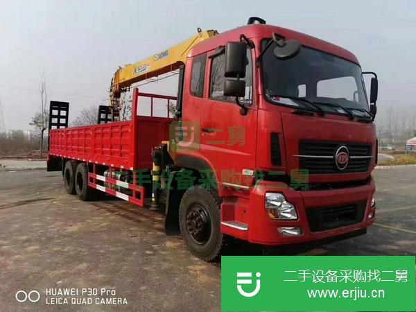 河南出售二手12噸后八輪隨車吊