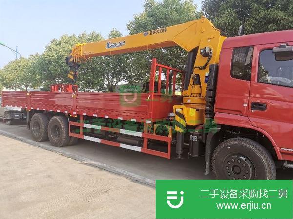 廣西出售二手東風(fēng)后八輪12噸隨車(chē)吊