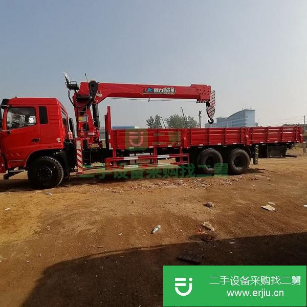 河北出售二手東風(fēng)后八輪12噸隨車吊
