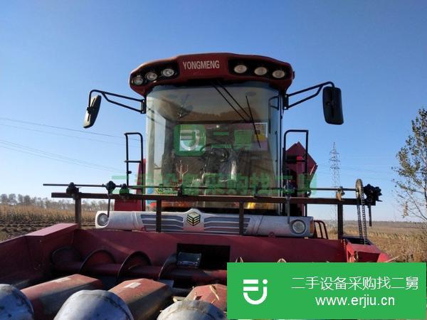 吉林出售二手勇猛玉米收割機