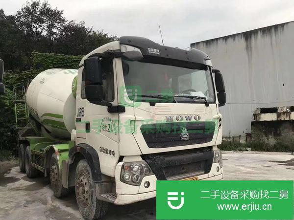 河北出售二手豪沃輕量化前四后八攪拌車