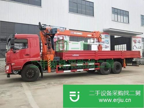 浙江出售二手東風單橋隨車吊