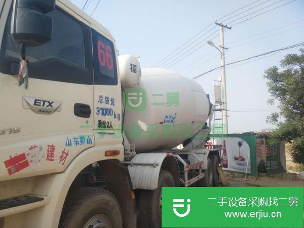 山東出售18年前四后八國五歐曼攪拌車   大20方 375馬力