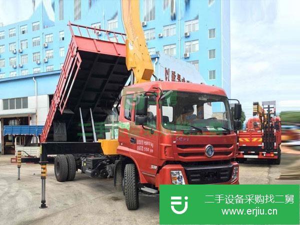 浙江出售二手東風12噸隨車吊