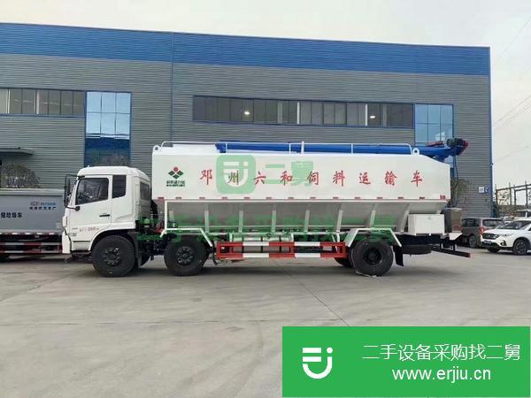 河南出售二手散裝飼料運輸車
