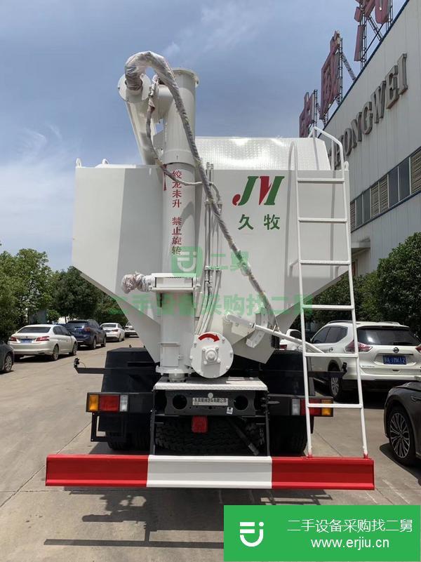 湖南出售二手國五柳汽28方散裝飼料運輸車