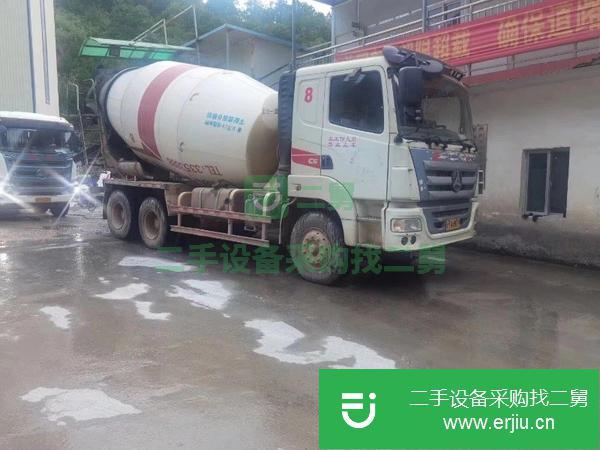 江蘇出售二手豪沃12方攪拌罐車