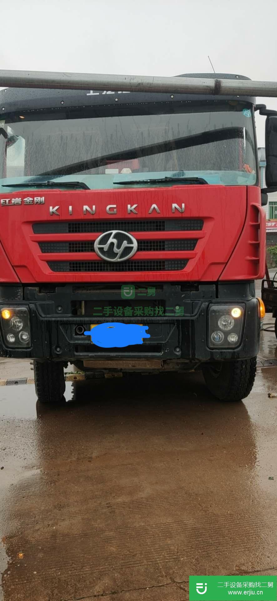 江西出售二手上汽紅巖380馬力自卸車