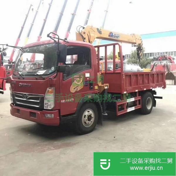 湖北出售二手程力5噸四節臂隨車吊