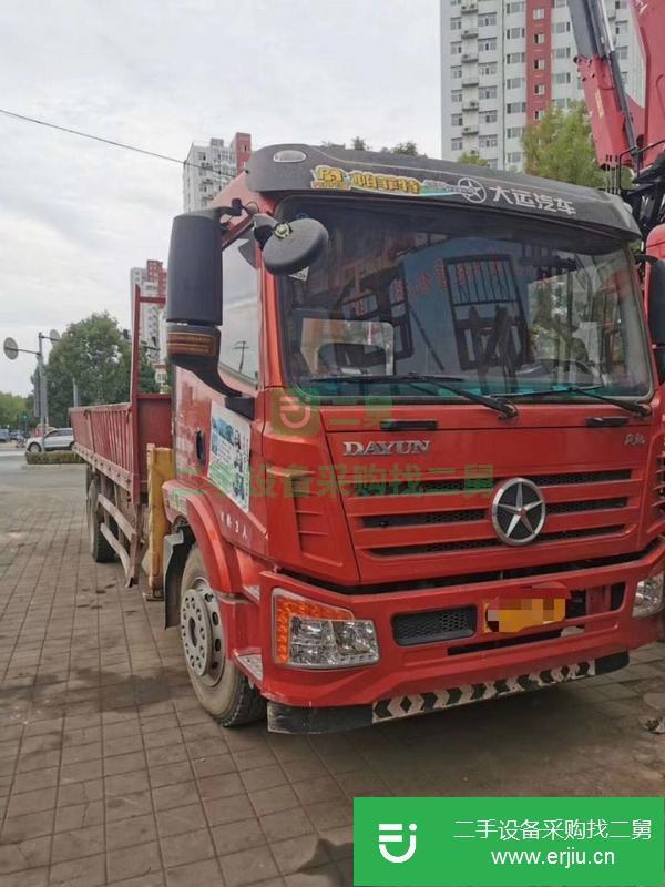 湖北出售二手黃牌吊車