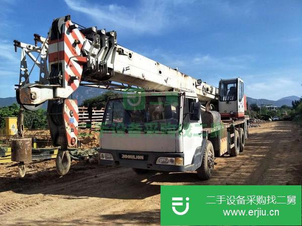 福建出售二手中聯20h汽車吊