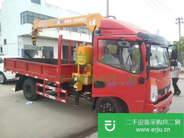 貴州出售二手東風5噸4節臂隨車吊