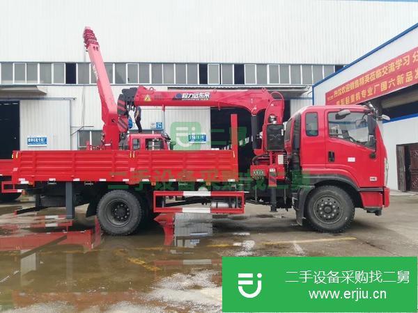 四川出售二手程力5噸4節U型隨車吊