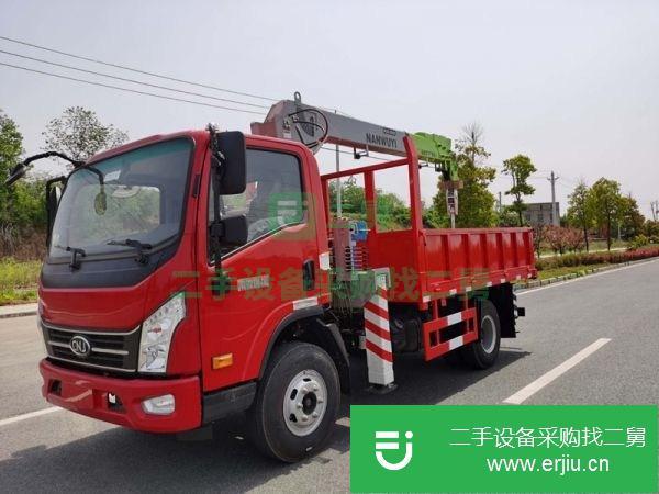 廣東出售二手藍牌6.3噸隨車吊