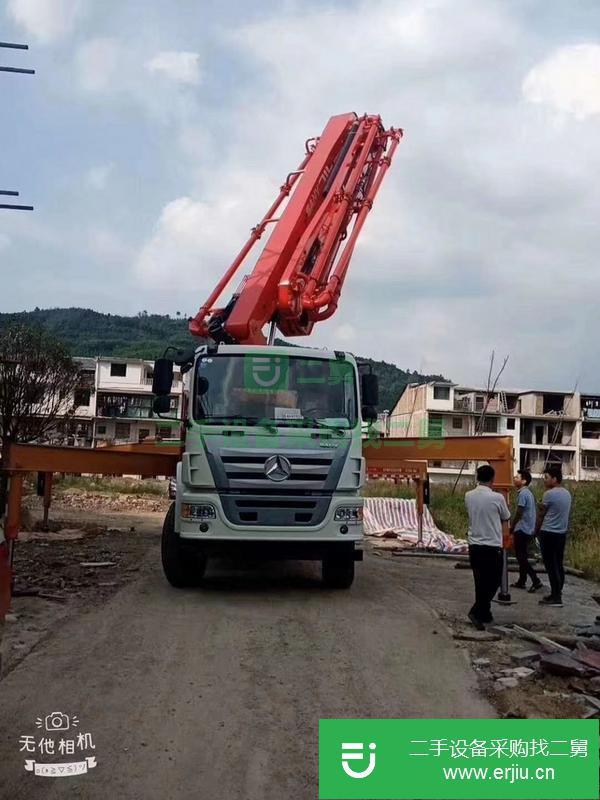 河南出售二手37米三一泵車