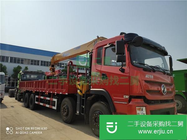 新疆出售二手東風6.3噸隨車吊