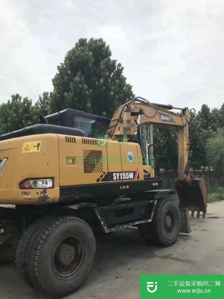 山東出售二手三一重工SY155H挖掘機
