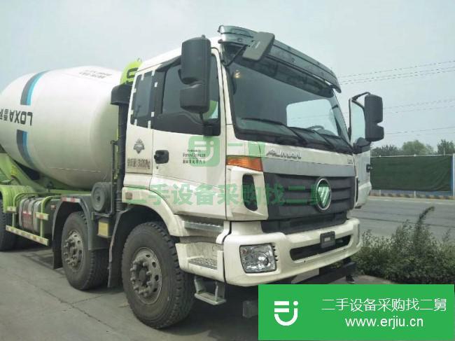 河南出售二手福田歐曼前四后八攪拌車