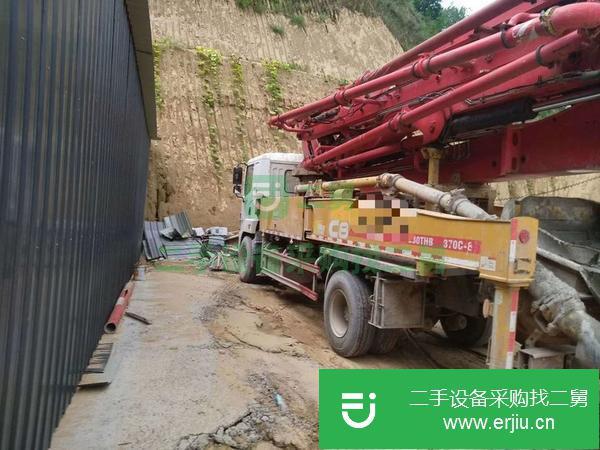 山東出售二手三一37米泵車