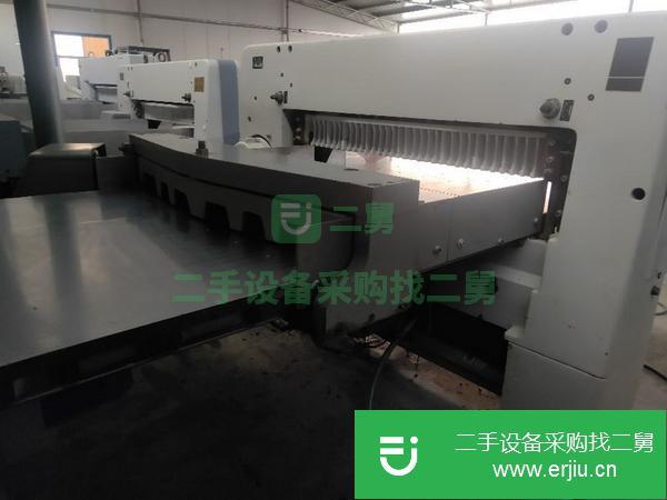 山東出售二手國望1300原裝程控切紙機